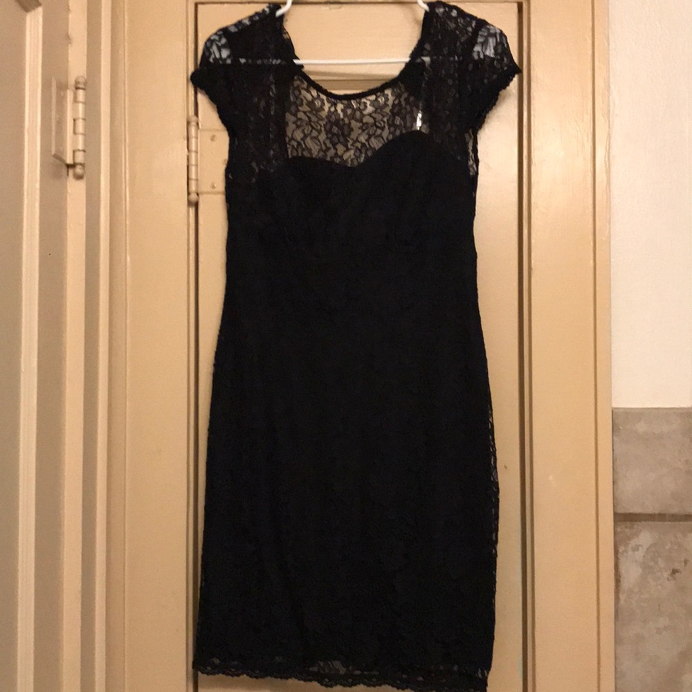 Black Lace Dress